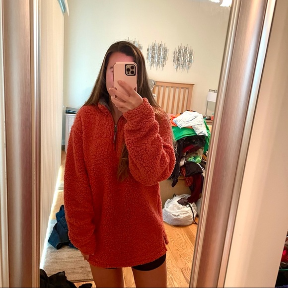 Southern Marsh Fuzzy Sherpa Quarter Zip Pullover - Picture 5 of 9